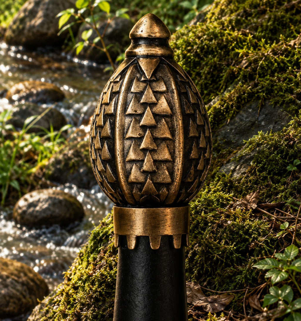 Hand-Forged Elven Longsword - “Taurithil” Damascus Steel Fantasy Sword
