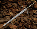 Damascus Celtic-Knot Long Sword with Cross Guard - view 1
