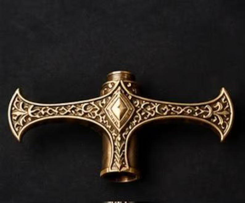 Imperial Royal Knight Fantasy Sword – Ornate Golden Hilt Steel Blade