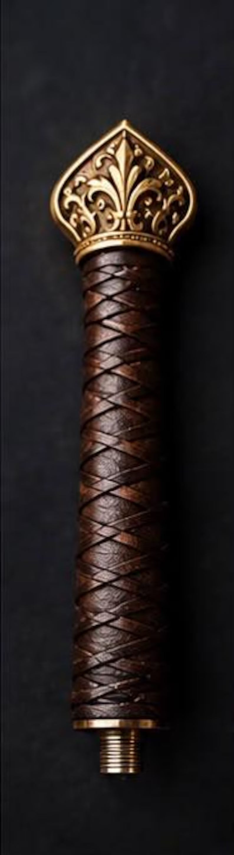 Imperial Royal Knight Fantasy Sword – Ornate Golden Hilt Steel Blade